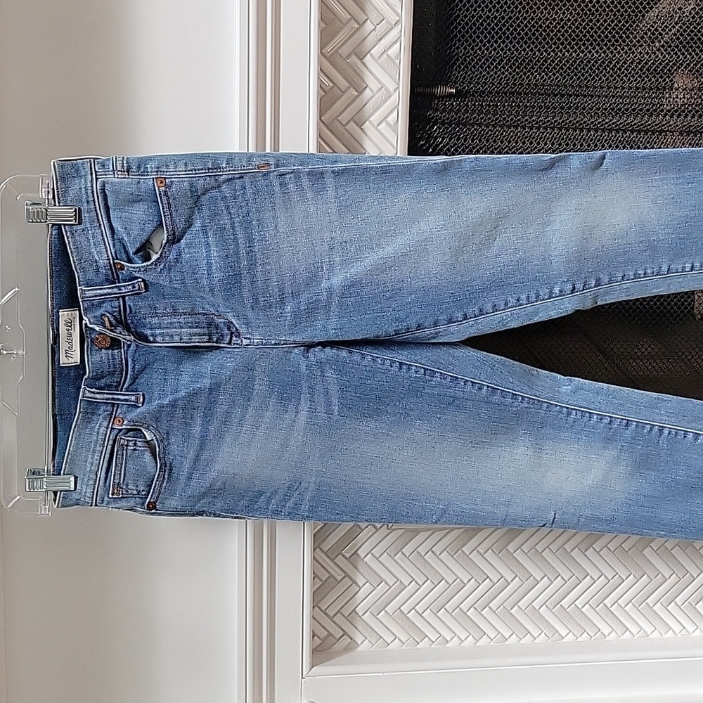Madewell jeans 28 high riser hipster crop